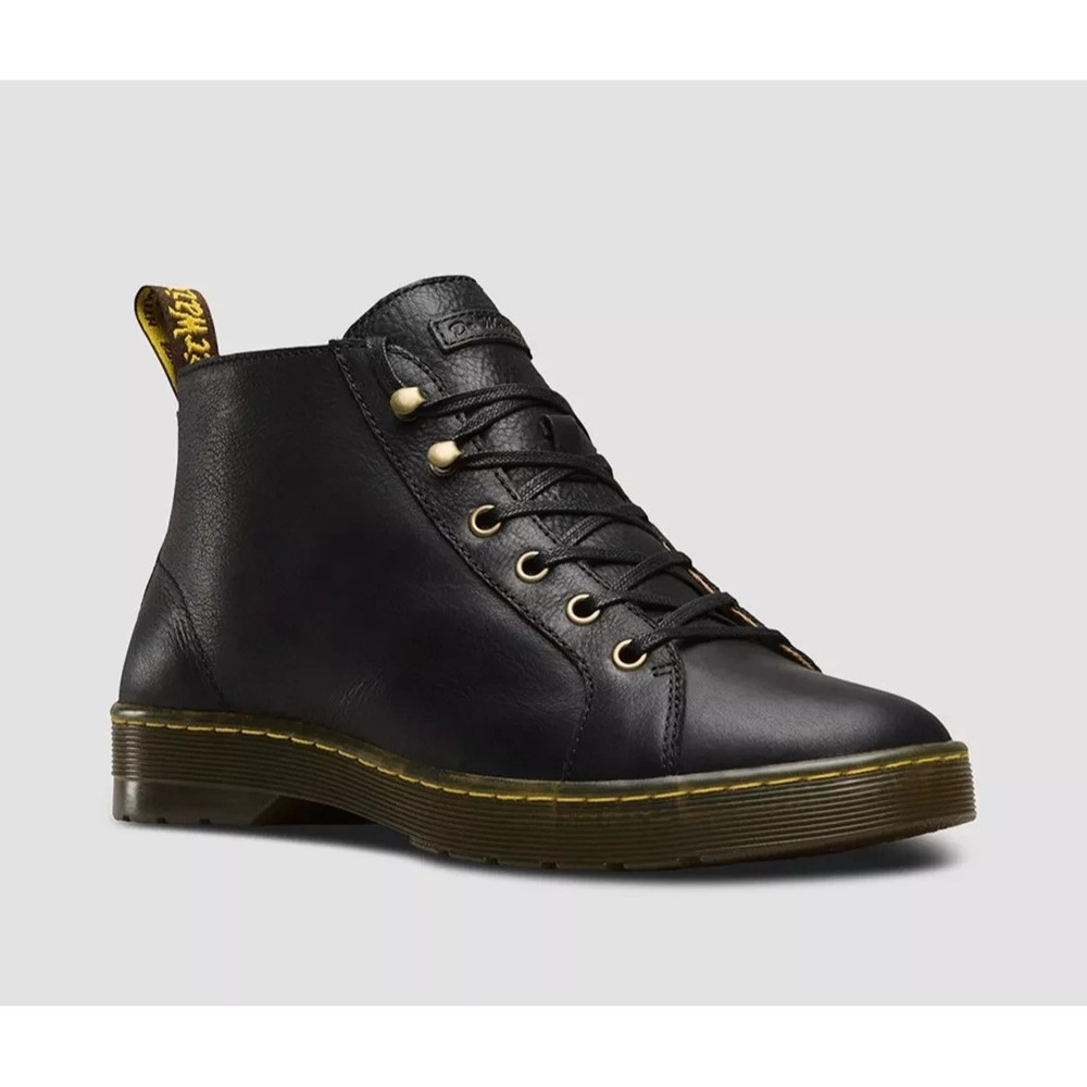 Mens Size 11- DR MARTENS Coburg Wyoming Oiled Leather Hiking Boots Black NEW